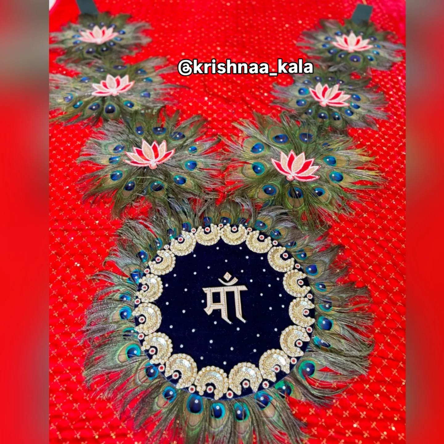 Maa Morpankh Shringaar Haar | Lotus Design Special